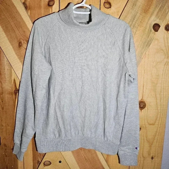 Champion Reverse Weave‎ women's turtleneck sweatshirt size medium - Picture 1 of 6